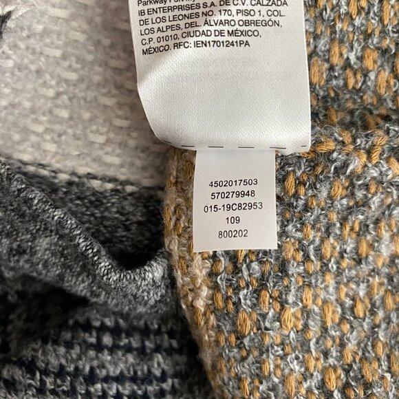 Chico's Cardigan Sweater Size 1 Multicolored Striped Polyester Blend NWT CJ-1192 - Picture 12 of 13